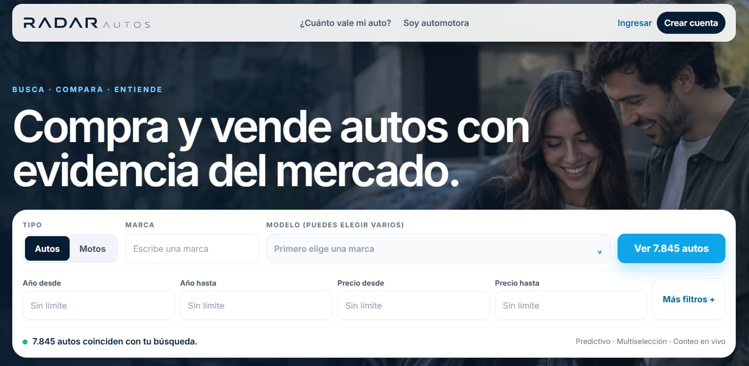 Overview of the RadarAutos platform